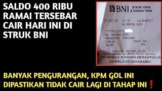 SALDO 400 RIBU TERSEBAR RAMAI CAIR HARI INI️KPM GOL INI DIPASTIKAN TIDAK CAIR LAGI THP INI️