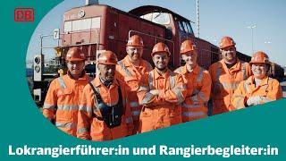 Lokrangierführerin und Rangierbegleiterin bei der Deutschen Bahn