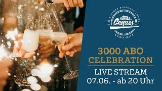 EtwasGenuss Live - 3000 Abo Celebration Live Stream