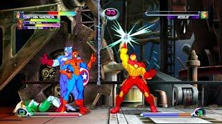 Marvel VS Capcom 2 - Spider-ManCaptain AmericaIron Man - Expert Difficulty Playthrough