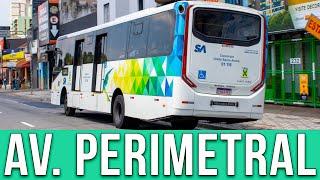 Avenida Perimetral Santo AndréSP - Movimentação de Ônibus #763