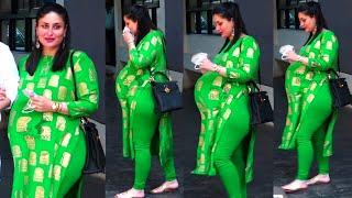 2nd Time Pregnant Kareena Kapoor Massive Baby Bump Fully BLOWN OUT At Kapoors Christmas Party 2020