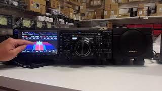 Yaesu FTdx101D First Look at Strictly Ham with Noise Reduction demo at end