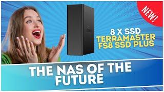 NAS of the Future - The 8 Bay SSD Terramaster F8 SSD Plus