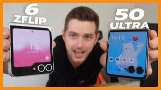 Samsung Galaxy Z Flip 6 vs Motorola Rarz 50 ultra  Lequel est le meilleur ?