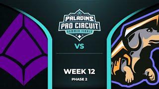 PALADINS Pro Circuit YeezyPogChamp vs Team Project Phase 2 Week 12