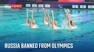 Paris 2024 Olympics Russian athletes banned from the competition