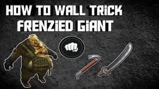 How to Wall Trick Frenzied Giant FG  Last Day On Earth  Survival  LDOE Tips & Trick