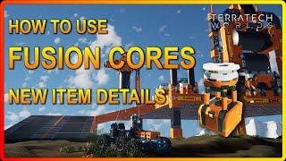 How to use the New FUSION CORE System and NEW TECH Items in TerraTech Worlds Gameplay EP20
