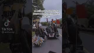 solidaritas vespa extreme medan pas di jalan