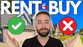 Renting VS. Buying a Home in Canada 2024 Edition Which is ACTUALLY Cheaper??