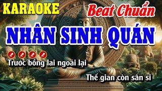 Nhân Sinh Quán Karaoke Beat Chuẩn Dễ Hát  Jin Tuấn Nam  Linh Linh Karaoke