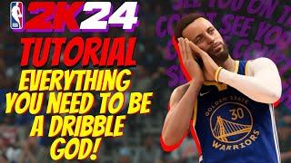 The BEST NBA 2K24 DRIBBLE TUTORIAL for BEGINNER and ADVANCED players