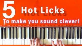 Tutorial 5 hot licks to make you sound clever
