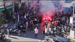 Fabrizio Miccoli in visita alla sede della CN12