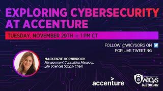 Exploring Cybersecurity at Accenture