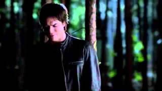 The Vampire Diaries - Damon Visits Alarics Grave 4X02