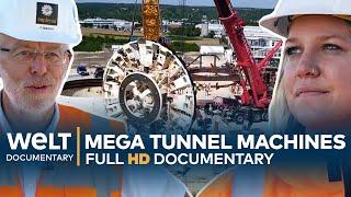 MEGA TUNNEL MACHINES - Drilling Digging & Blasting  Full Documentary