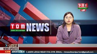 LIVE  TOM TV 800 PM MANIPURI NEWS 26 SEP 2024