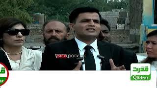 Imran Khan Lawyer Naeem Panjutha Media Talk after meeting Imran Khan