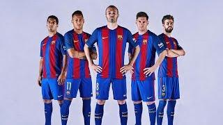 FC Barcelona presents new kit for 201617