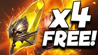 GET 4 SACREDS SHARDS FOR FREE - EASY GUIDE  RAID SHADOW LEGENDS