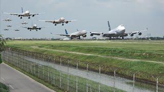Plane Spotting Jakarta Nonton Pesawat Berbadan Besar Landing di Bandara Soekarno-Hatta 2022