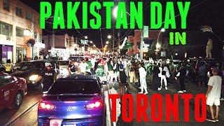 2019 PAKISTAN INDEPENDANCE DAY IN TORONTO  GERRARD STREET  14 AUGUST 2019  MISSISSAUGA 