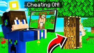 I Used CAMERAS To CHEAT In HIDE and SEEK in Minecraft