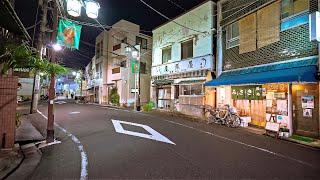 Tokyo Evening Walk Around Suburbs of Bunkyo-ku Japan • 4K HDR