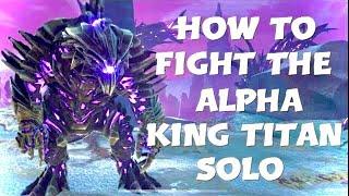 Ark how to fight the alpha king Titan solo