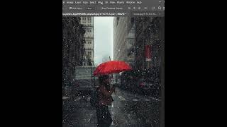 Rain Effect - Short Photoshop Tutorial