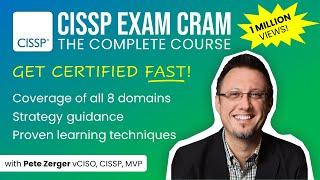 CISSP Exam Cram Full Course All 8 Domains - Good for 2024 exam