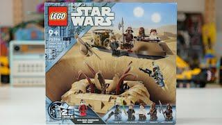LEGO Star Wars 75396 Desert Skiff & Sarlacc Pit - LEGO Speed Build Review