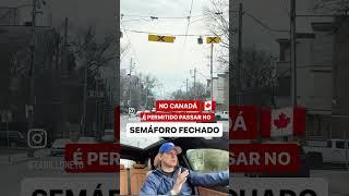 Dirigir no Canadá é diferente que dirigir no Brasil. Siga  Zarillo Neto