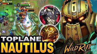 WILD RIFT NAUTILUS TOPLANE GAMEPLAY SEASON 9