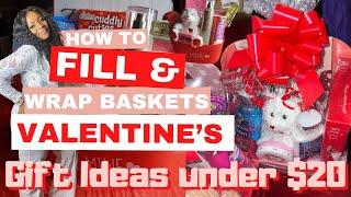 Filling & Pricing Valentines Gift Baskets  DIY Valentines Gift Ideas