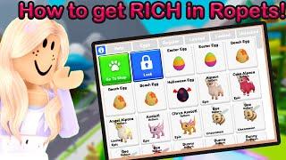 How to get RICH in ROPETS Tips and tricks