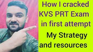 How I cracked KVS PRT Exam in first attempt.......