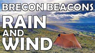 Brecon Beacons rain & wind ... but a fantastic reward