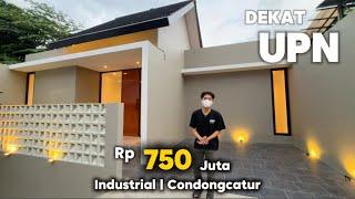 RUMAH CONDONGCATUR  TERMURAH ‼️ 700 Jutaan Dekat Kampus UPN  Model Industrial Di Candi Gebang 