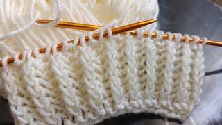 Magnificent two knitting needles#crochet #knitting #explore #crochet