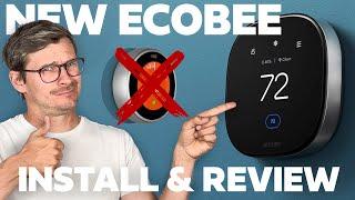 New ECOBEE Review - Smoke Alarm Detector Air Quality Monitor and Smart Sensors