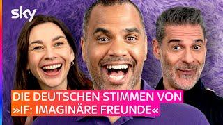 Wer spricht Deutsch in IF Imaginäre Freunde?  Sky Talk mit Patrice