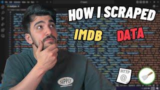 Scraping IMDB With Python 2024. without selenium or playwright