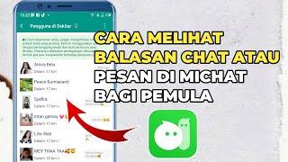 Cara Melihat Balasan Chat di Michat Bagi Pemula