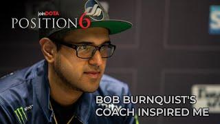 BOB BURNQUISTS COACH INSPIRED ME  Position 6 Highlights with Bulba  Dota 2