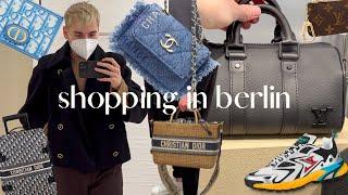 LUXURY SHOPPING VLOG BERLIN Part 1 New LOUIS VUITTON CHANEL & More