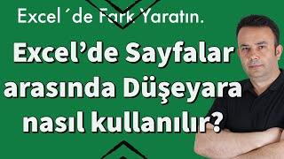 #Excel Sayfalar Arası DÜŞEYARA Formülü - Adım Adım Rehber- 749  Ömer BAĞCI