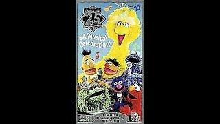 Sesame Street 25 Wonderful Years A Musical Celebration 1993 VHS